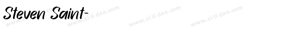 Steven Saint字体转换